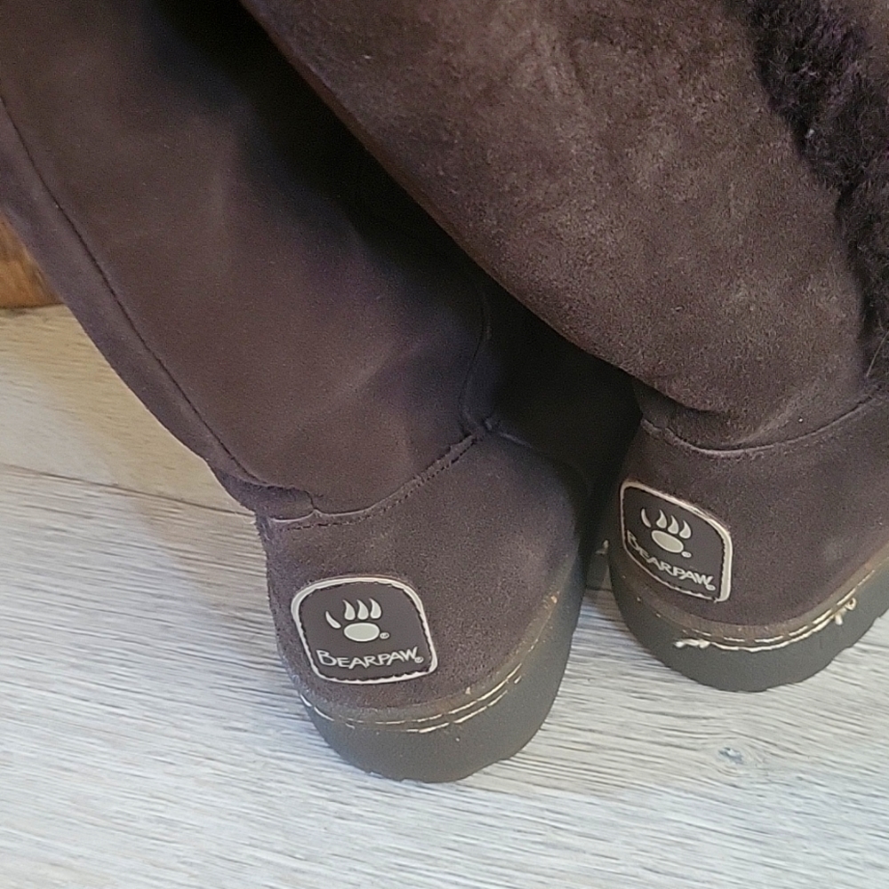 Bearpaw boots.